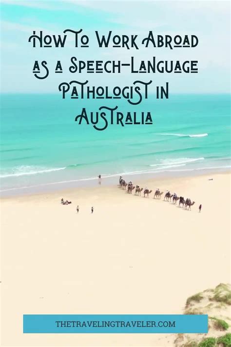 work abroad speech language pathology.